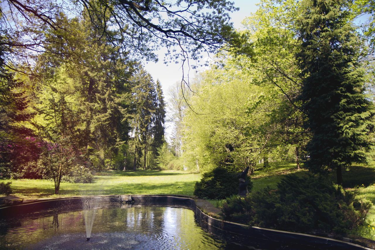 Spa Hotel Garni Löwenstein Konstantinovy Lázně Exterior foto